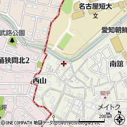 愛知県豊明市栄町武侍48-47周辺の地図