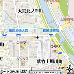 京都府京都市北区大宮上ノ岸町1-8周辺の地図