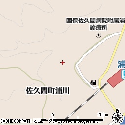 静岡県浜松市天竜区佐久間町浦川2969-1周辺の地図