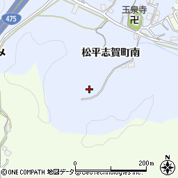 愛知県豊田市松平志賀町南周辺の地図