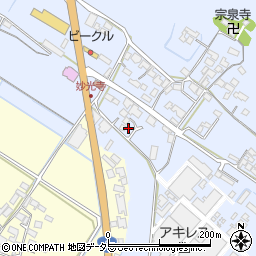 滋賀県野洲市妙光寺144周辺の地図