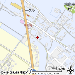 滋賀県野洲市妙光寺145周辺の地図