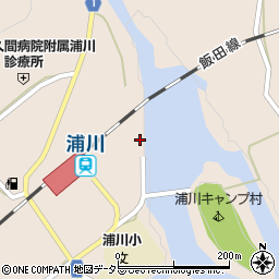 静岡県浜松市天竜区佐久間町浦川2820-248周辺の地図