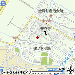 滋賀県守山市金森町759周辺の地図