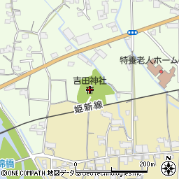 吉田神社周辺の地図