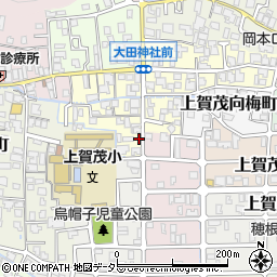 京都府京都市北区上賀茂竹ケ鼻町25-2周辺の地図