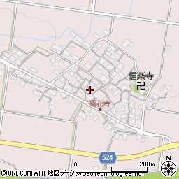 滋賀県蒲生郡日野町蓮花寺920周辺の地図