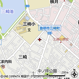 アメニティ三崎周辺の地図
