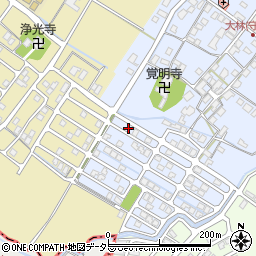 滋賀県守山市大林町382-112周辺の地図