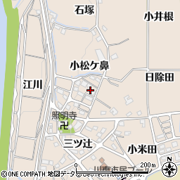 京都府亀岡市馬路町小松ケ鼻周辺の地図