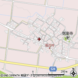 滋賀県蒲生郡日野町蓮花寺933周辺の地図
