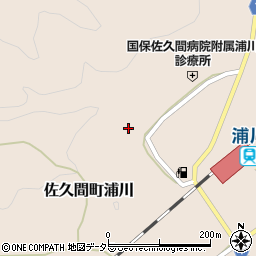 静岡県浜松市天竜区佐久間町浦川2954周辺の地図