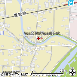 岡山県津山市院庄685周辺の地図