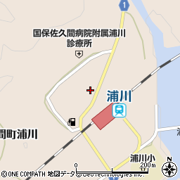 静岡県浜松市天竜区佐久間町浦川2868-1周辺の地図