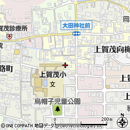 京都府京都市北区上賀茂竹ケ鼻町25周辺の地図
