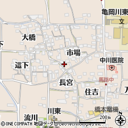 京都府亀岡市馬路町市場16周辺の地図