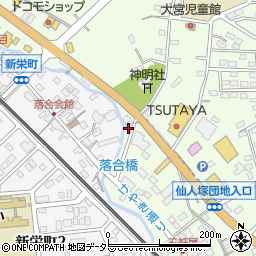 松山設備周辺の地図