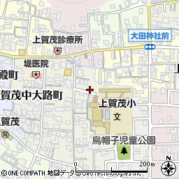 京都府京都市北区上賀茂南大路町22-2周辺の地図