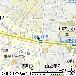 碧海信用金庫豊田寿町支店周辺の地図