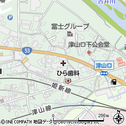 山陽ヤナセ総合企画株式会社　津山営業所周辺の地図