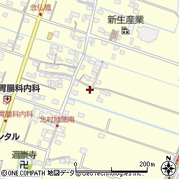 三重県員弁郡東員町中上665周辺の地図