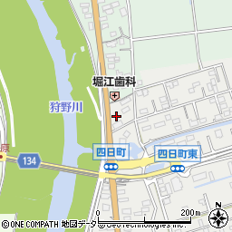 静岡県伊豆の国市四日町460周辺の地図