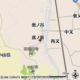 京都府亀岡市千代川町川関鳶ノ巣8周辺の地図