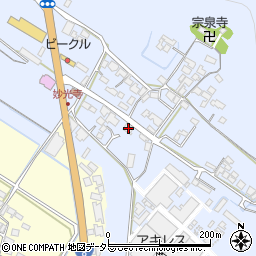 滋賀県野洲市妙光寺136周辺の地図