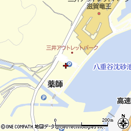 三井アウトレットパーク滋賀竜王第５駐車場周辺の地図