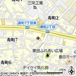和食麺処 サガミ 豊田寿店周辺の地図