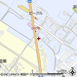 滋賀県野洲市妙光寺149周辺の地図