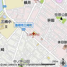 ドラックスギヤマ豊明店周辺の地図