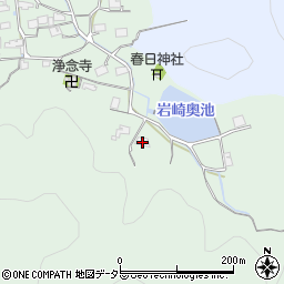 兵庫県丹波篠山市岩崎761周辺の地図