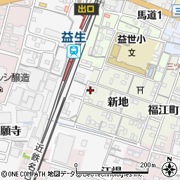 三重県桑名市新地72周辺の地図