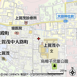 京都府京都市北区上賀茂南大路町22周辺の地図