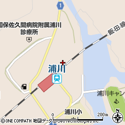 静岡県浜松市天竜区佐久間町浦川2876-4周辺の地図