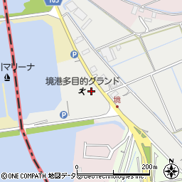 愛知県弥富市境町堤外周辺の地図