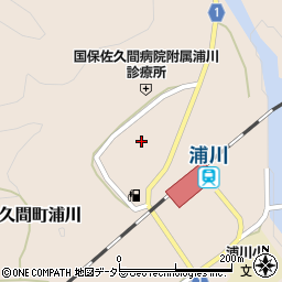 静岡県浜松市天竜区佐久間町浦川2938周辺の地図