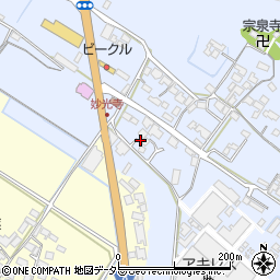 滋賀県野洲市妙光寺141周辺の地図
