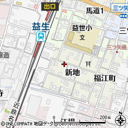 三重県桑名市新地79周辺の地図