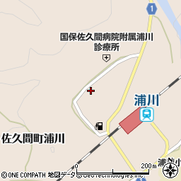 静岡県浜松市天竜区佐久間町浦川2949周辺の地図