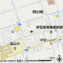 静岡県伊豆の国市四日町275周辺の地図