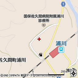 静岡県浜松市天竜区佐久間町浦川2939周辺の地図