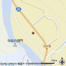 ローソン山崎杉ヶ瀬店周辺の地図