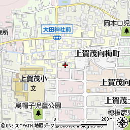 京都府京都市北区上賀茂竹ケ鼻町32-3周辺の地図