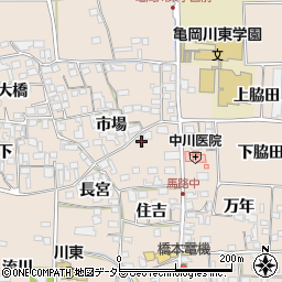 京都府亀岡市馬路町市場8周辺の地図