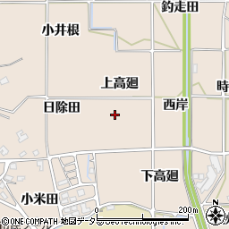 京都府亀岡市馬路町上高廻周辺の地図