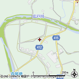 岡山県津山市福井1939周辺の地図