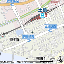 愛知県豊田市曙町3丁目17周辺の地図