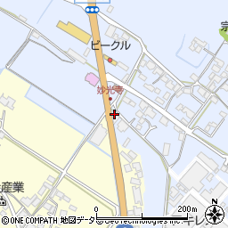 滋賀県野洲市妙光寺150周辺の地図